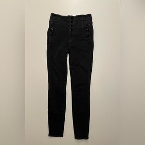 J Brand Super High-Waist Jeans